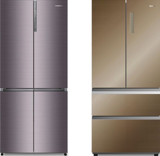 Четырёхдверные холодильники Haier REF-551 и Haier REF-506