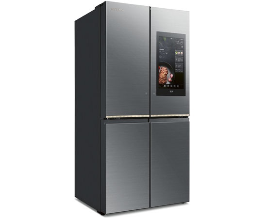 Четырёхдверный холодильник Midea 718WGPZV Cross