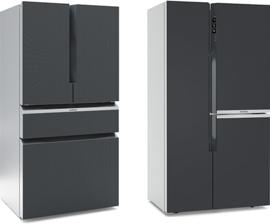 Трёхдверный холодильник Siemens Ceramic Fridge