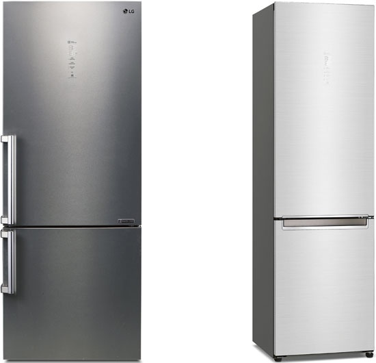 Двухкамерные холодильники LG Bottom Freezer (Universe) и LG Bottom Freezer (V+)