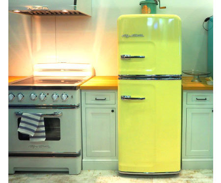 Ретро-холодильник Big Chill для маленькой кухни
