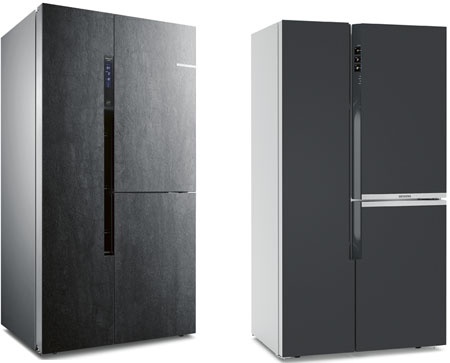 Холодильники Bosch и Siemens с керамической отделкой