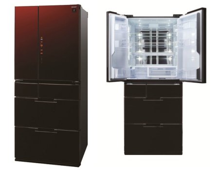 Холодильник Sharp SJ-GF60A-R – стильный дизайн и японское качество