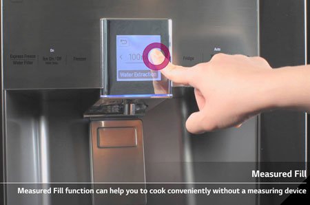 Современный холодильник гарантирует точность розлива