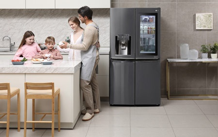 Холодильник LG GR-X24FTKSB InstaView 